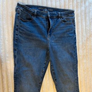 American Eagle Outfitters Women's Blue Skinny Jeans